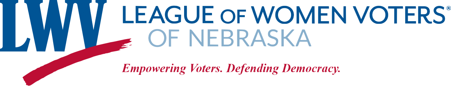 League of Women Voters of Nebraska logo